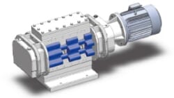 耐食型PTFE製真空ポンプ（セルフドライ機能付き） 34L/min：カイセイ